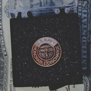 U.S. Navy Honorable Discharge Lapel Pin